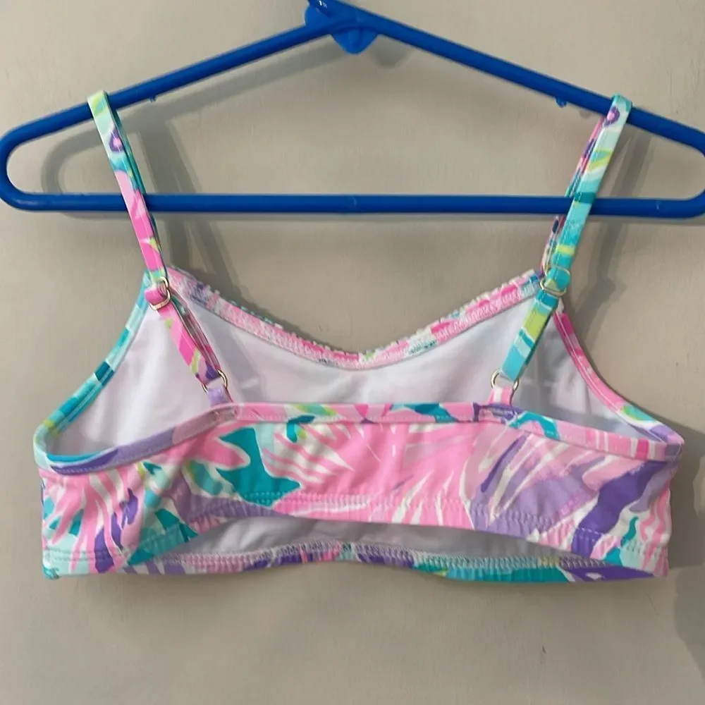 Lilly Pulitzer Manuella Bikini Top Tankini “It was all a dream” Size 5 Top Only